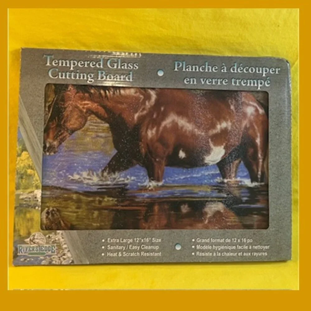 Horse Scene Cutting Board 16